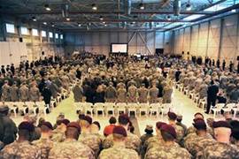 Maj. Lucas Gruenther's Memorial Service